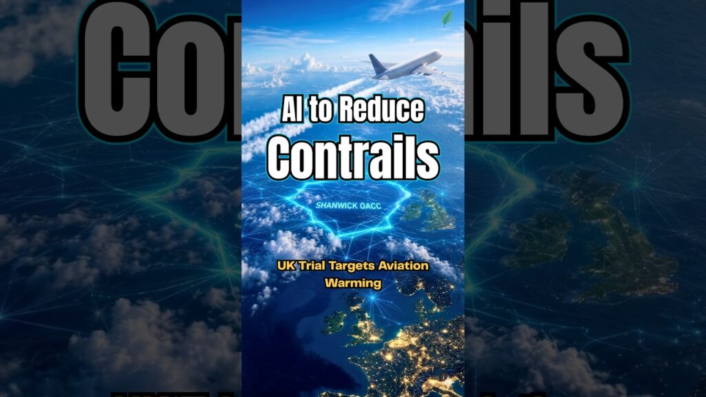 Can AI Reduce Aviation’s Contrail Warming? #Contrails #Aviation #ArtificialIntelligence