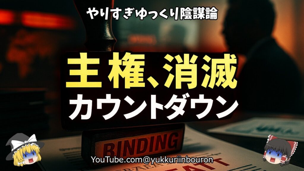 【緊急】7／19で主権消滅？WHO拘束条約の正体！テドロス体制の全球統制プラン