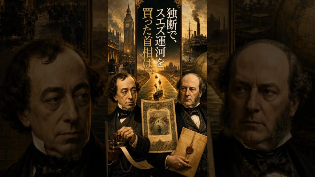 首相がロスチャイルドから運河を買うために巨額の金を借りた結果・・・ #歴史 #文明開化 #世界史 #history #解説