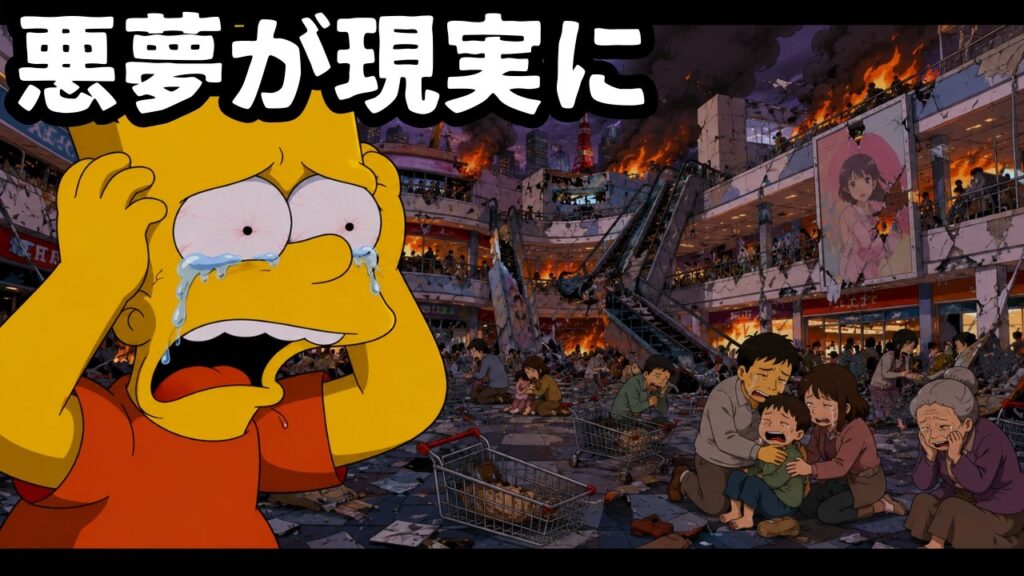 【シンプソンズの予言】【日本人必見】このアメリカのモール崩壊は日本の未来そのものだった