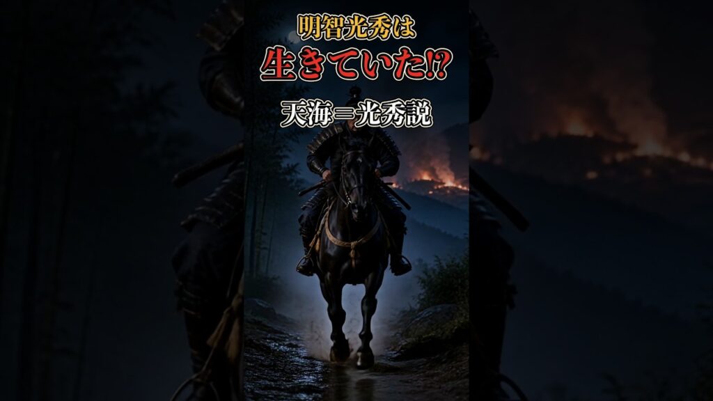 明智光秀は天海として生きた!? 生存説を検証 #陰謀論 #都市伝説 #未解決事件