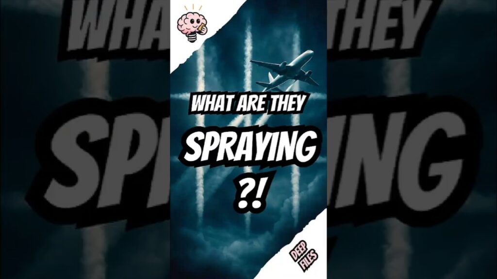 What Are They Spraying? ✈️ Chemtrails Explained | Deep Files #shorts
