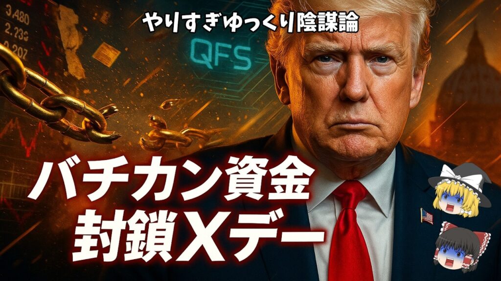 【没収開始】バチカン資金全面封鎖へ！トランプがNESARA／GESARA始動、銀行カルテル崩壊Xデー