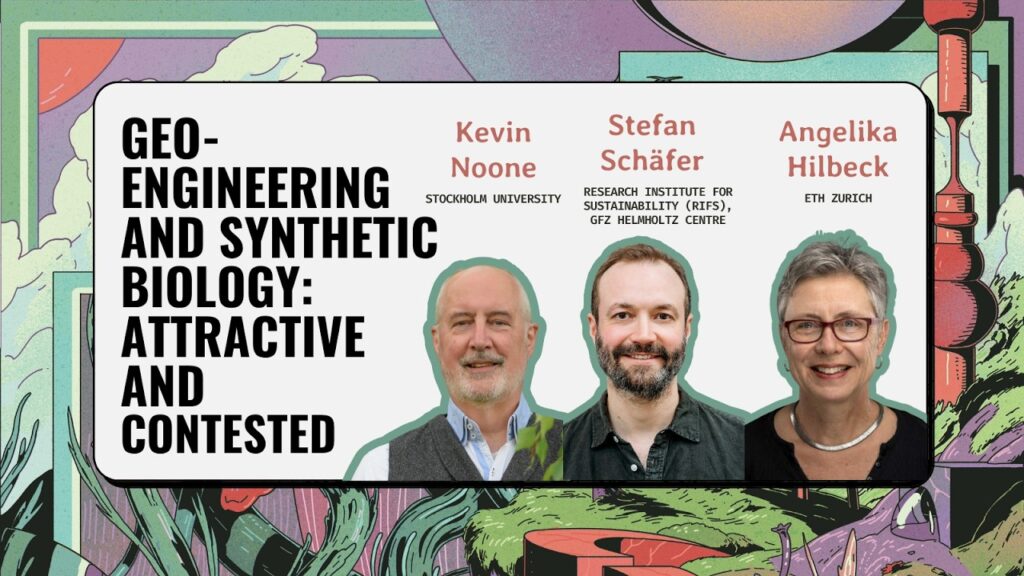 Geoengineering and synthetic biology: attractive and contested