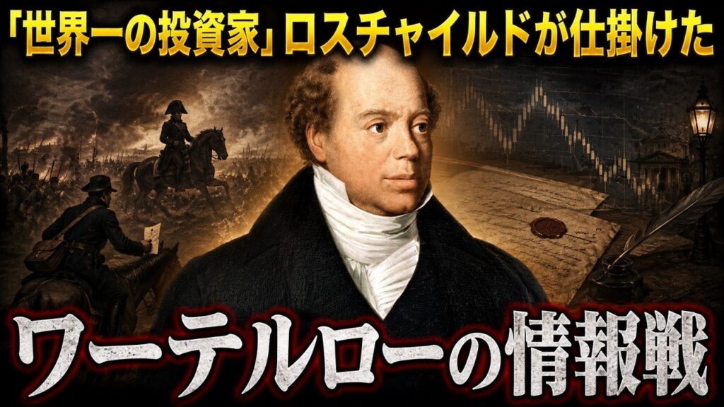 「世界一の投資家」ロスチャイルドが仕掛けたワーテルローの情報戦