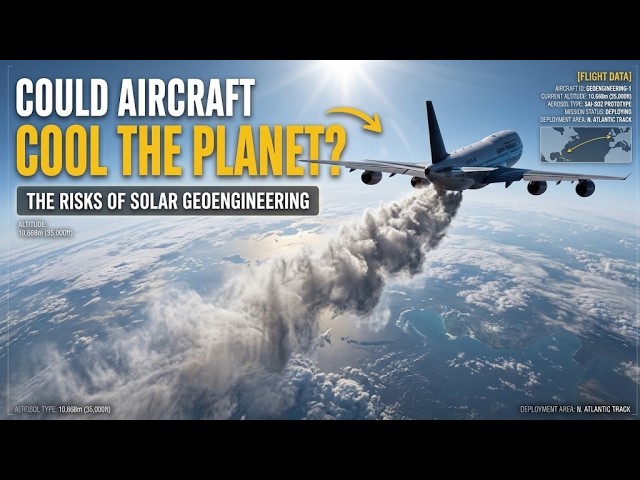 Could Aircraft Cool the Planet? The Risks of Solar Geoengineering